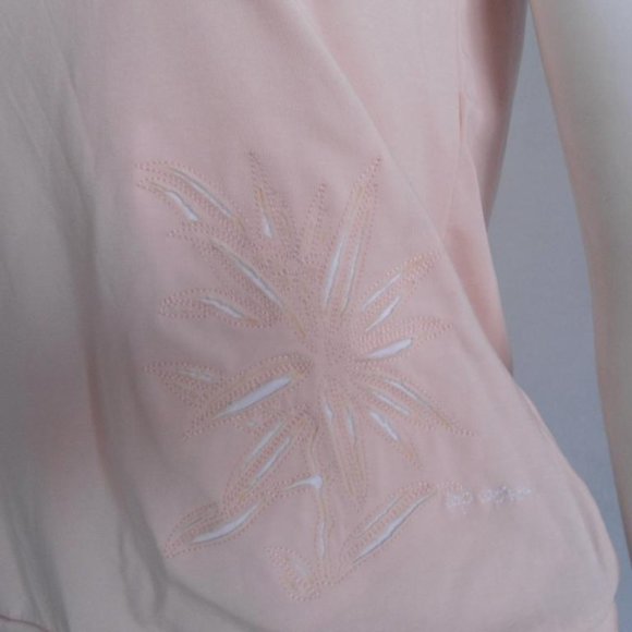 NWT Cop Copine Interesting Blouse with Wrap on the Back and Embroidery - Picture 5 of 8